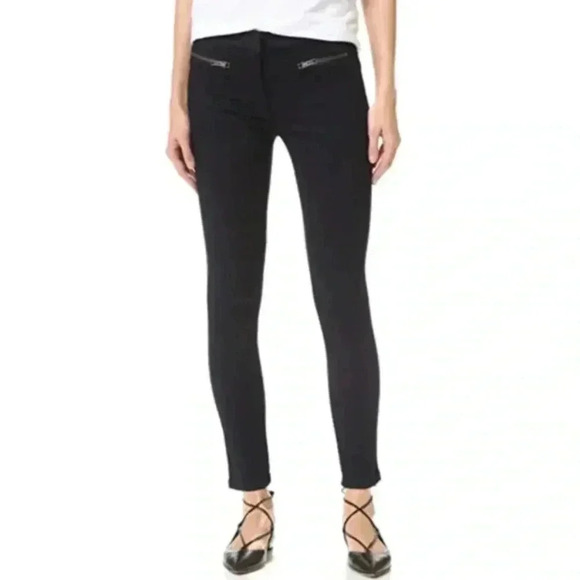 Veronica Beard Stretchy Skinny jeans with zip Pockets - Picture 8 of 10